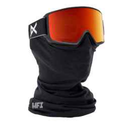 Men's Anon Goggles - Anon M3 Snow Goggls. Black - Red Solex